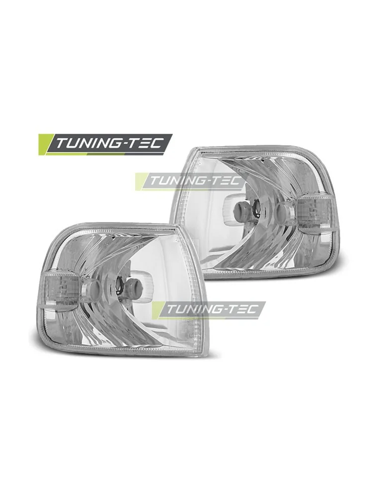 Clignotants avant chromés pour VW T4 08.96-03.03 BUS