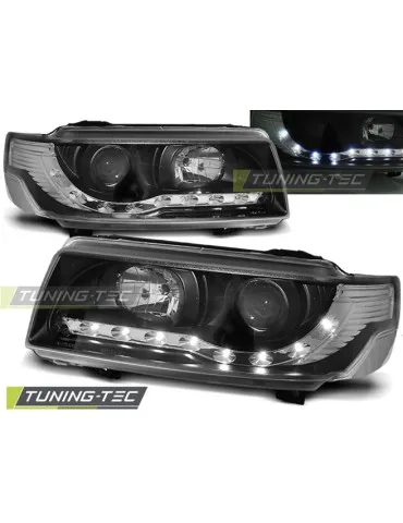 Phares à LED noirs pour VW PASSAT B4 11.93-05.97