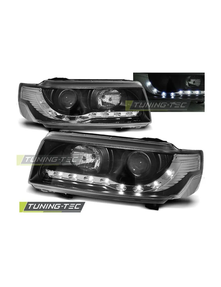 Phares à LED noirs pour VW PASSAT B4 11.93-05.97