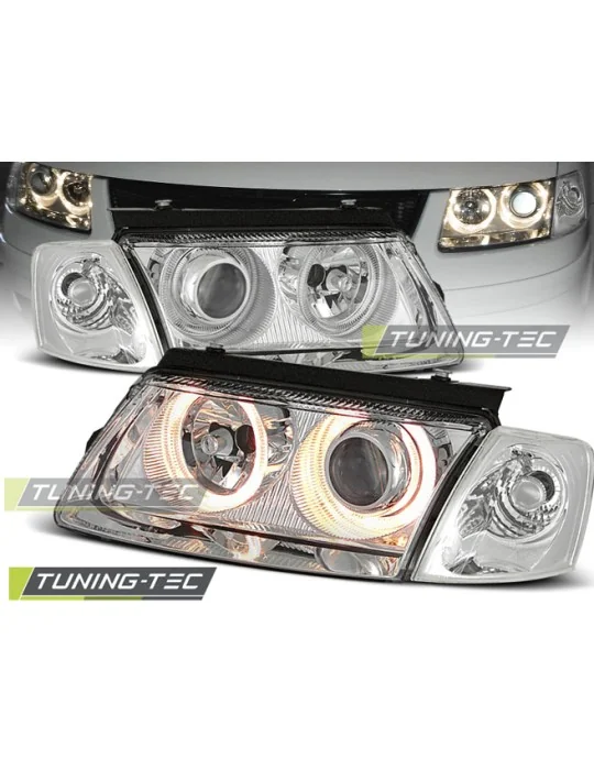 Phares chromés pour VW Passat B5 3B (1996 - 2000)