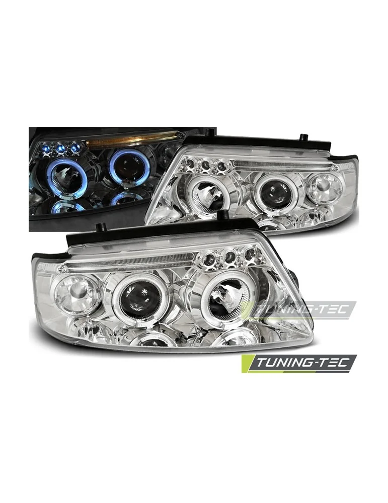 Phares chromés pour VW PASSAT B5 3B 11.96-08.00