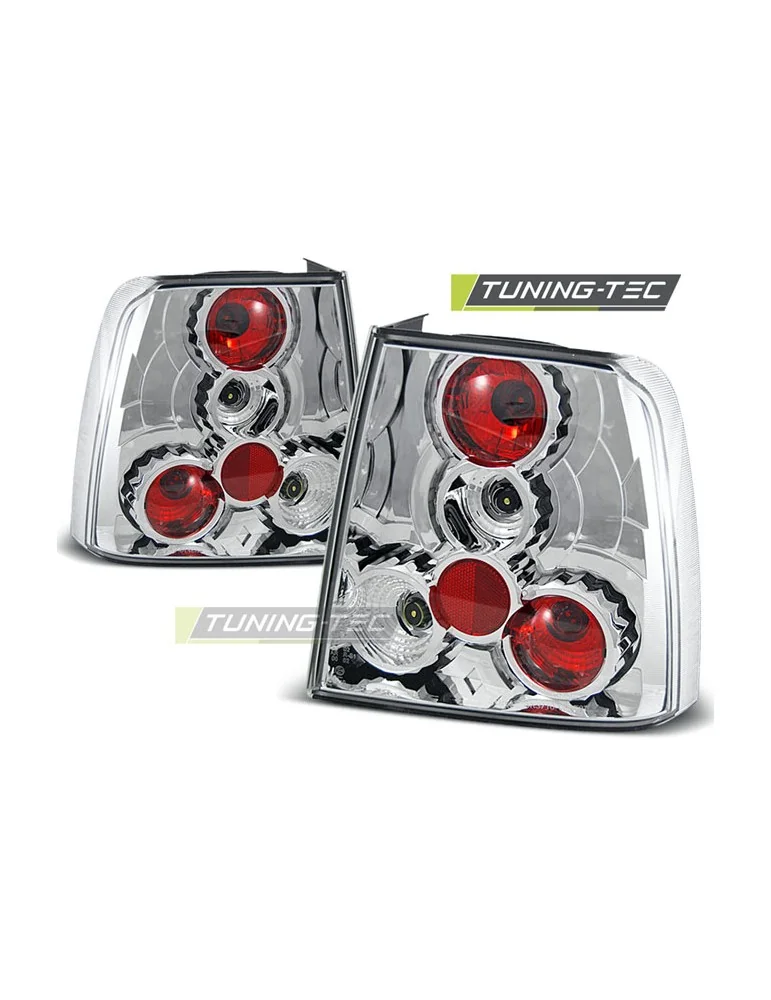 Feux arrière chromés pour VW PASSAT B5 11.96-08.00 Berline