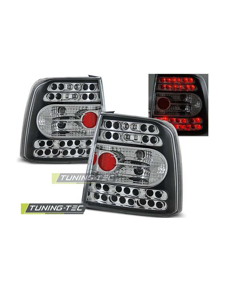 Feux arrière à LED noirs pour VW PASSAT B5 11.96-08.00 Berline