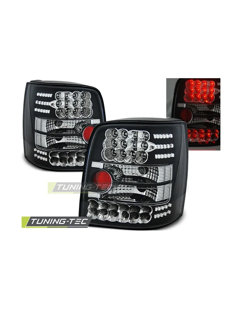 Feux arrière à LED noirs pour VW PASSAT B5 11.96-08.00 VARIANT