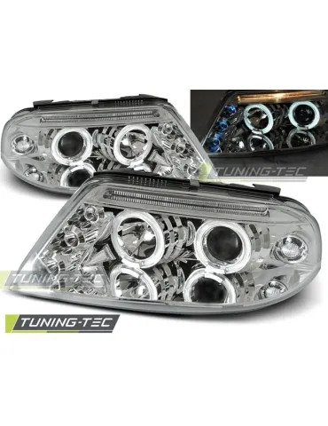 Phares chromés pour VW PASSAT 3BG 09.00-03.05