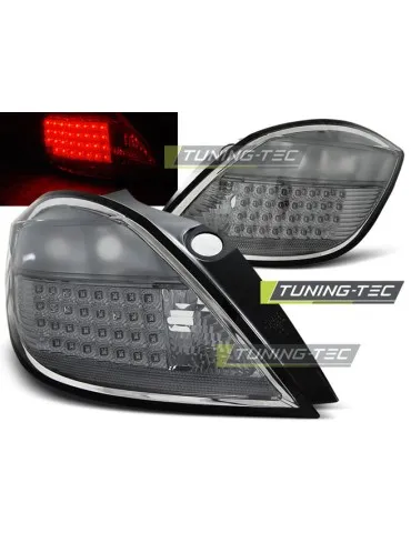 Feux arrière à LED fumés pour OPEL ASTRA H 03.04-09 5 portes
