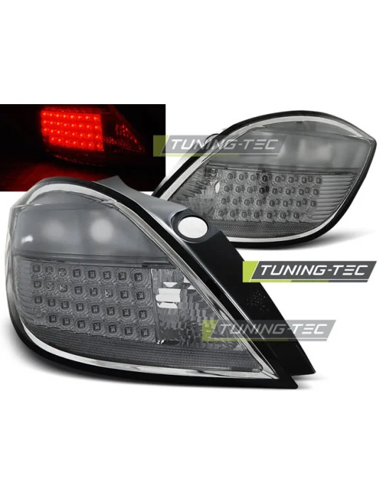 Feux arrière à LED fumés pour Opel Astra H 5 portes (2004 - 2009)