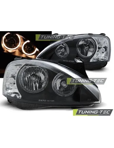 Phares noirs pour OPEL CORSA C 11.00-09.06