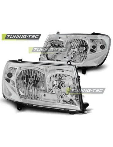 Phares chromés pour TOYOTA LAND CRUISER FJ100 05-06