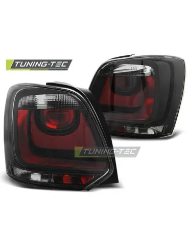 Feux arrière fumés rouges blancs pour VW POLO 09-14
