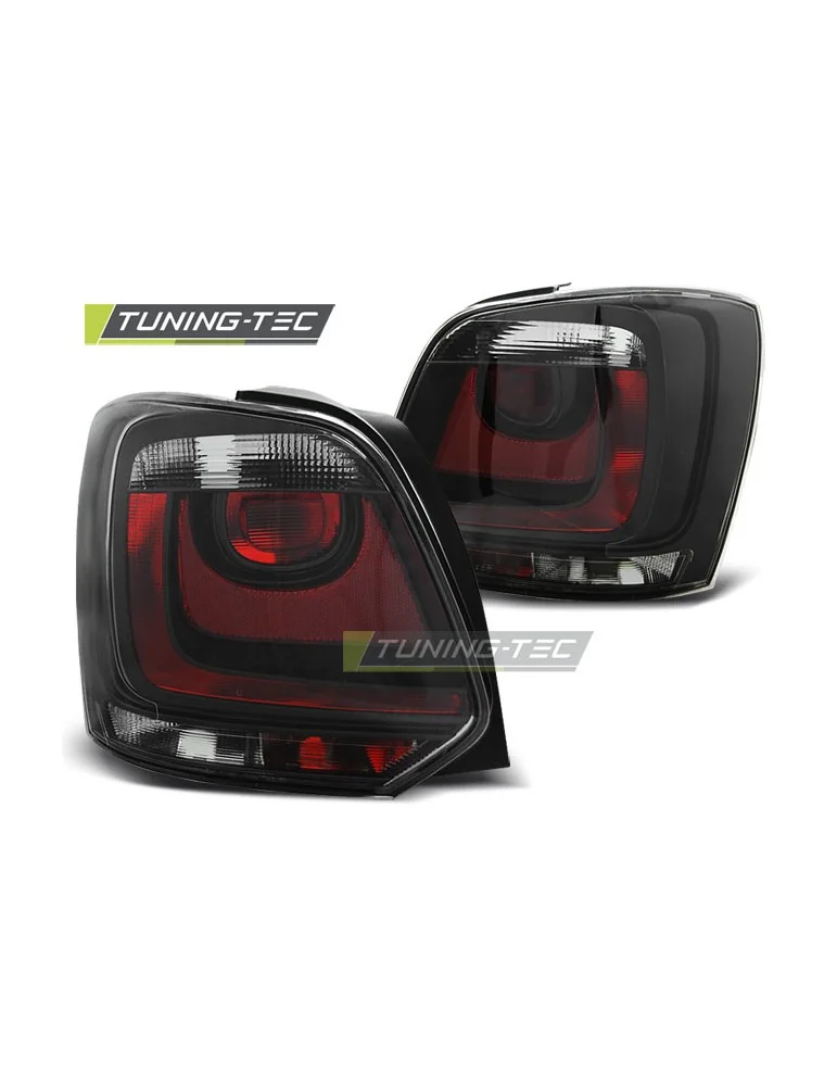 Feux arrière fumés rouges blancs pour VW POLO 09-14