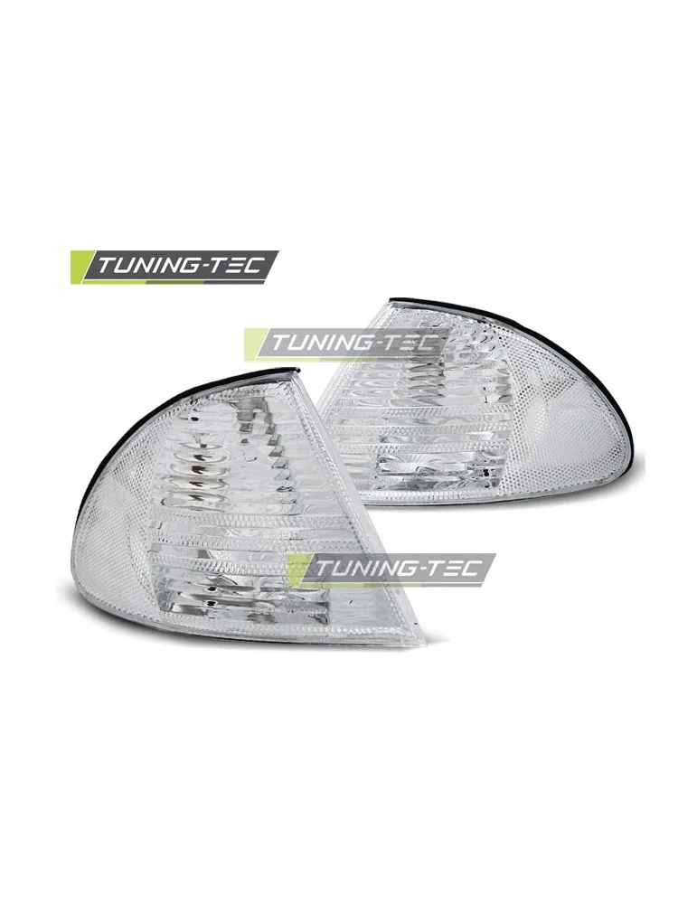 Clignotants avant chromés pour BMW E46 05.98-08.01