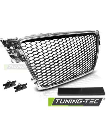 Calandre chromée pour AUDI A4 B8 08-11