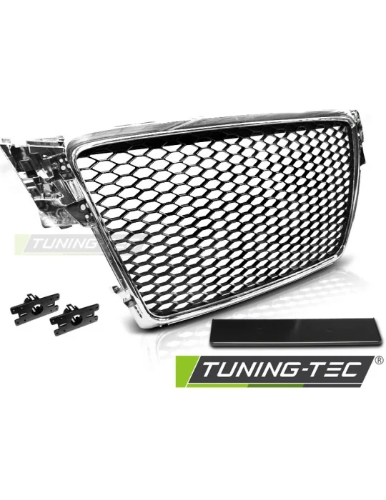 Calandre chromée pour Audi A4 B8 (2008 - 2011)