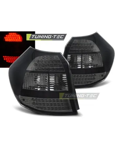 Feux arrière à LED noirs pour BMW E87 04-08.07