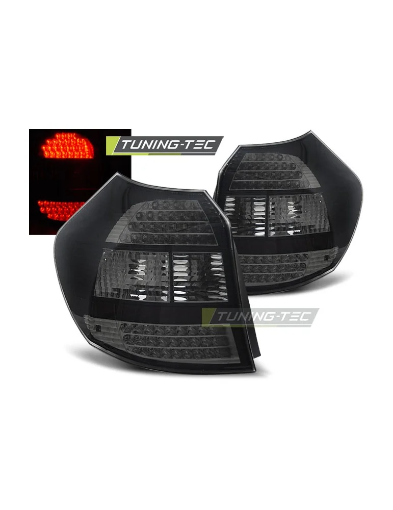 Feux arrière à LED noirs pour BMW E87 04-08.07