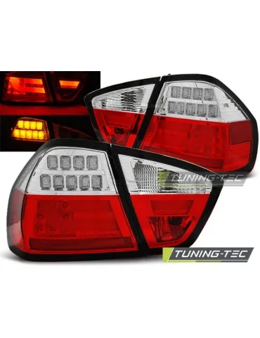 Feux arrière à LED rouges pour BMW E90 03.05-08.08