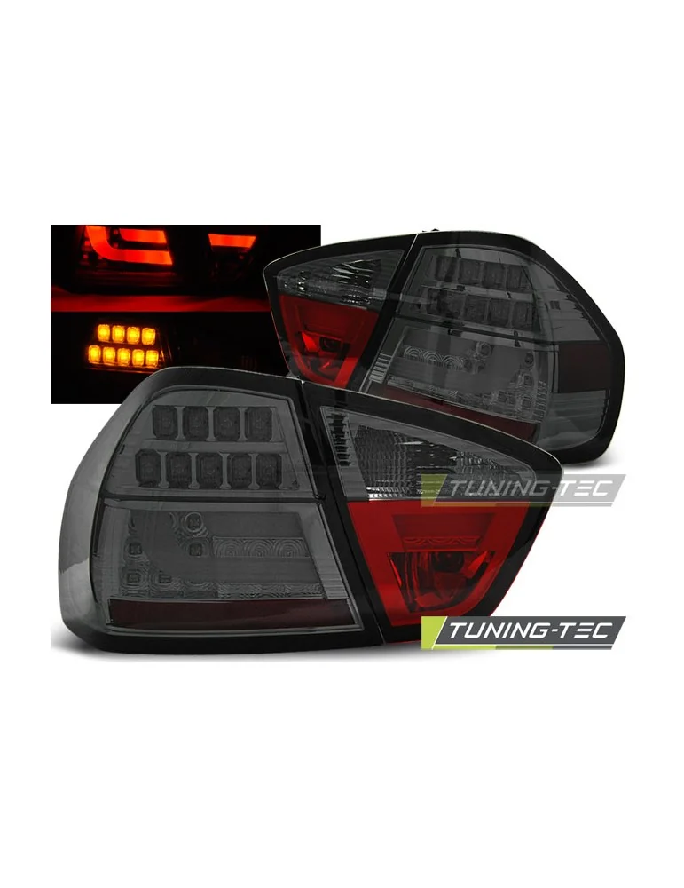 Feux arrière à LED fumés pour BMW E90 03.05-08.08