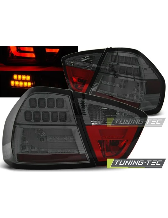 Feux arrière à LED fumés pour BMW E90 (2005 - 2008)