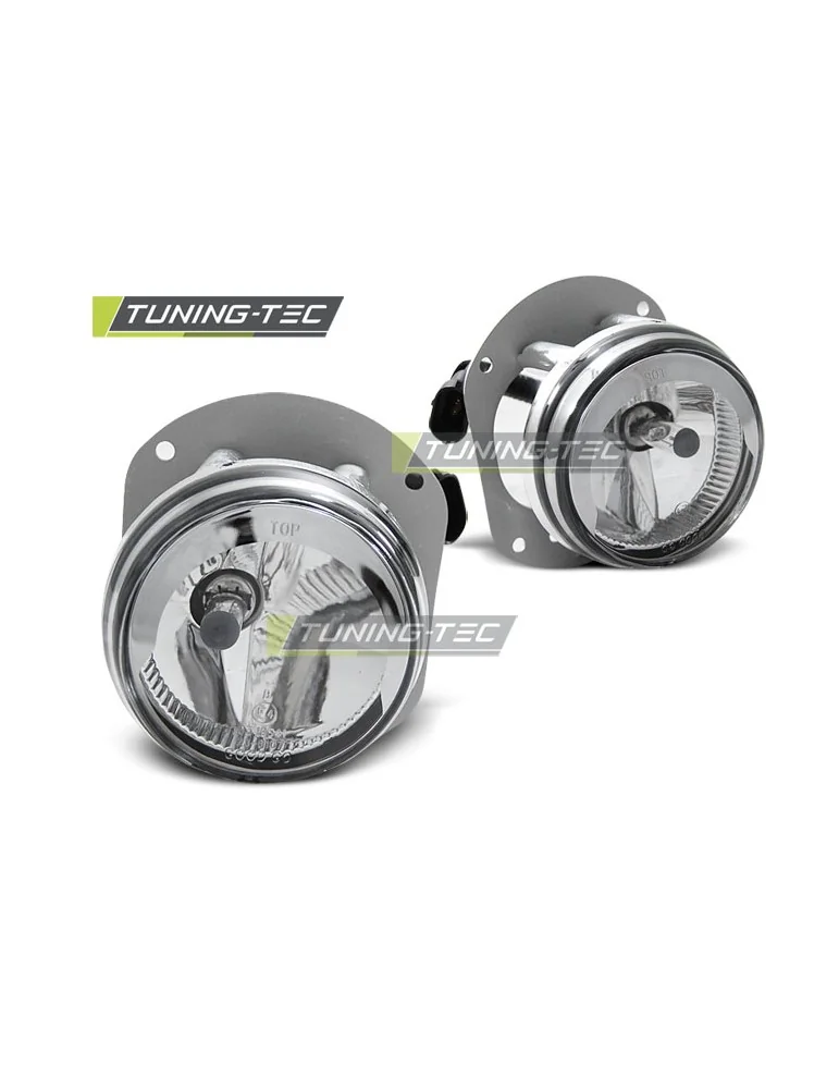 Antibrouillards chromés pour MERCEDES W204 07-10 AMG W211 06-09 E63