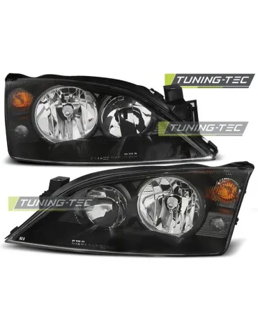 Phares noirs pour FORD MONDEO MK3 09.00-05.07