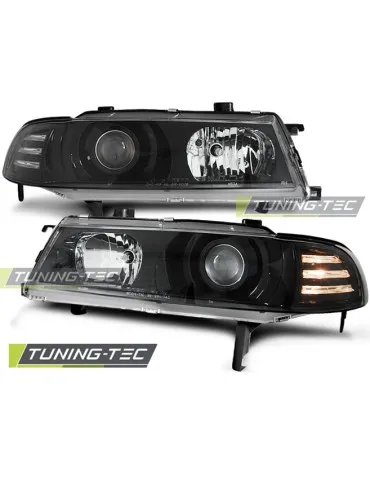 Phares noirs pour HONDA PRELUDE 02.92-01.97