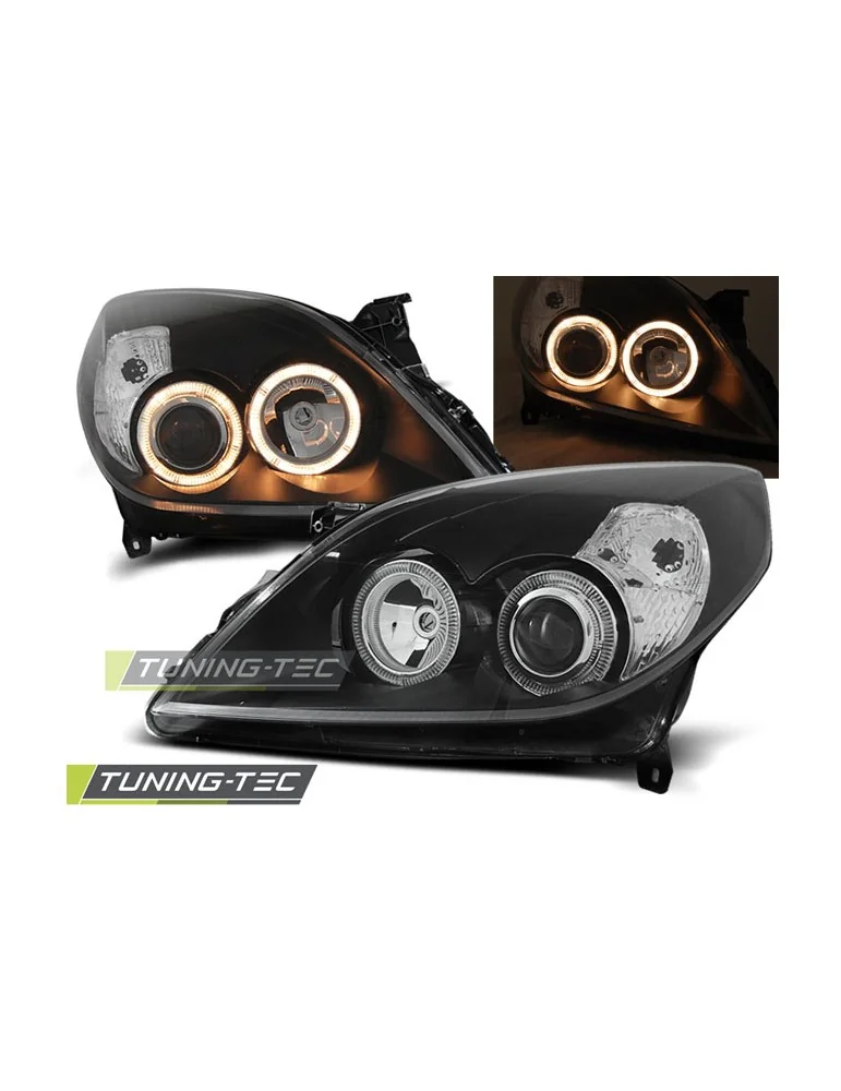 Phares noirs pour OPEL VECTRA C 09.05-08