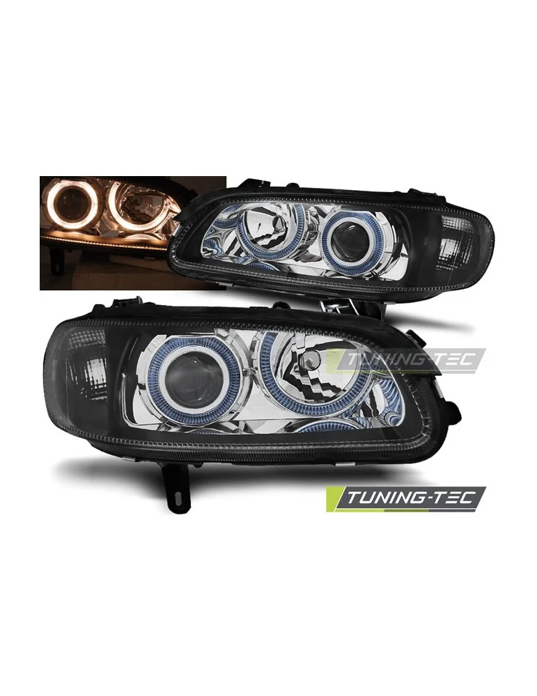 Phares noirs pour OPEL OMEGA B 04.94-08.99