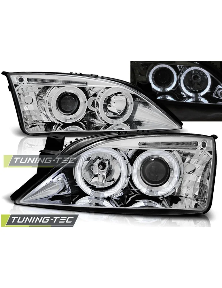 Phares chromés pour FORD MONDEO 09.00-05.07