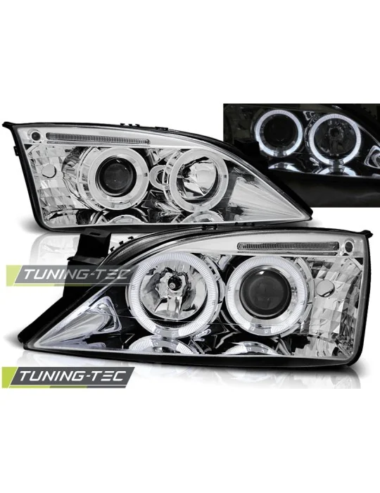 Phares chromés pour Ford Mondeo (2000 - 2007)