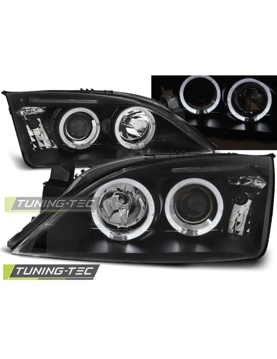 Phares noirs pour Ford Mondeo (2000 - 2007)