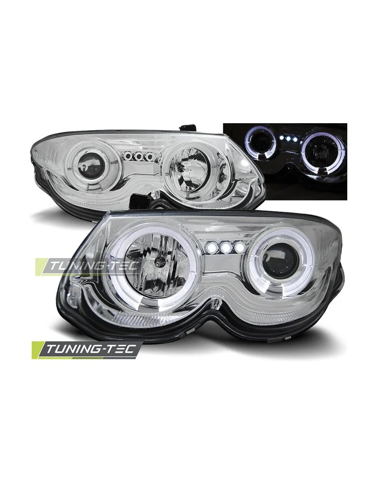 Phares chromés pour CHRYSLER 300 M 99-04