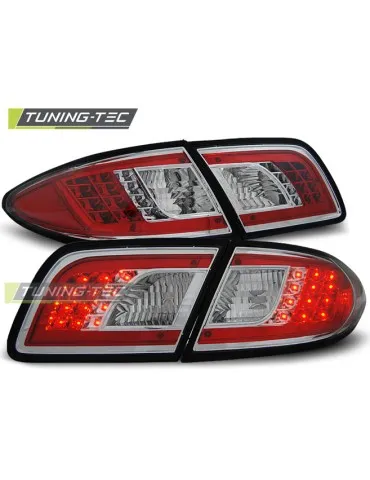 Feux arrière à LED chromés pour MAZDA 6 08.02-08.07 Berline