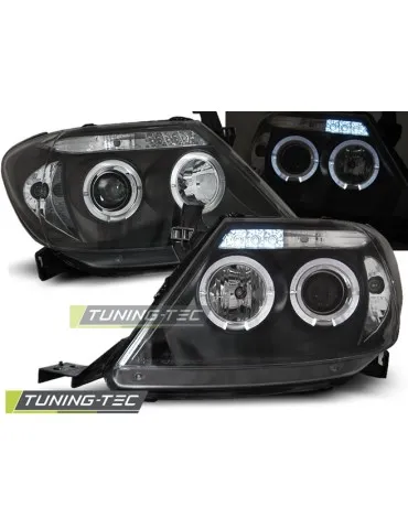 Phares noirs pour TOYOTA HILUX 05-11