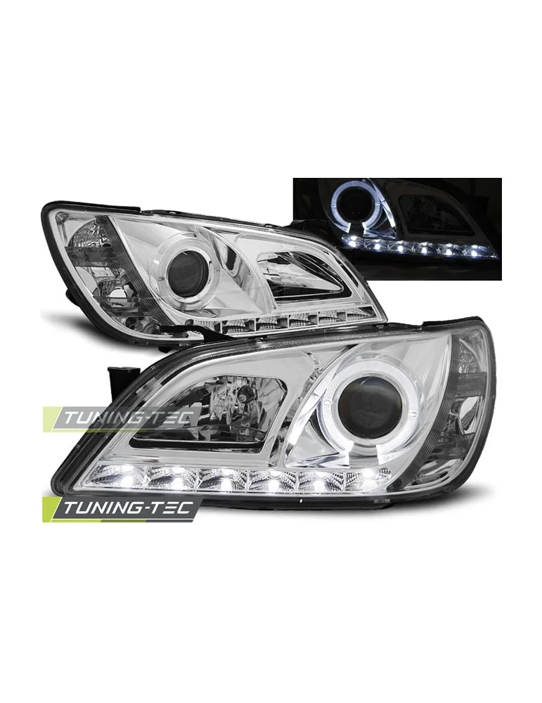Phares à LED chromés pour LEXUS IS 01-05