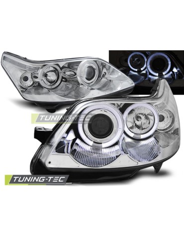 Phares chromés pour CITROEN C4 04-10