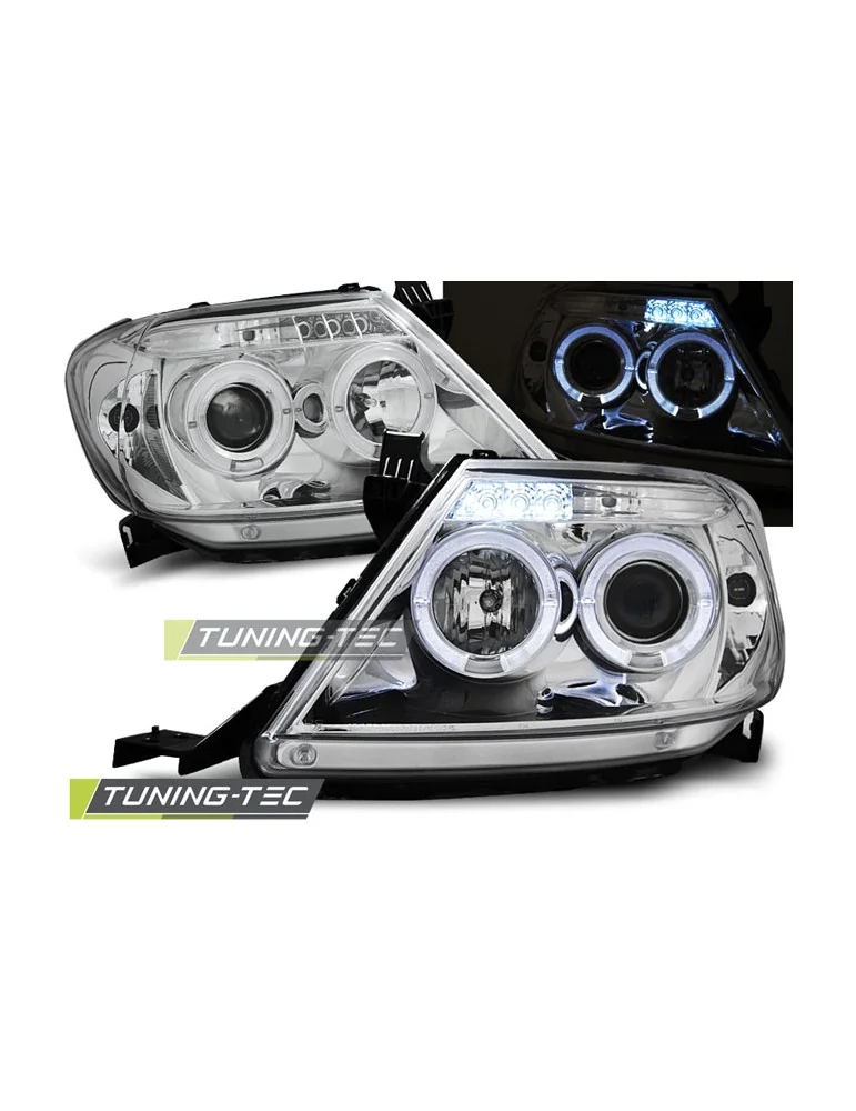 Phares chromés pour TOYOTA HILUX 05-11