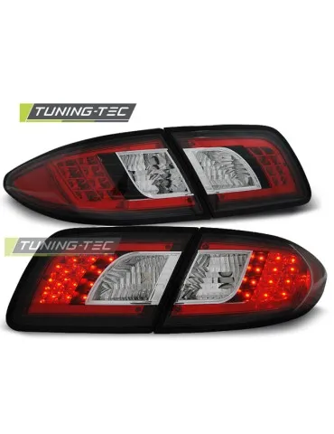 Feux arrière à LED noirs pour MAZDA 6 08.02-08.07 Berline