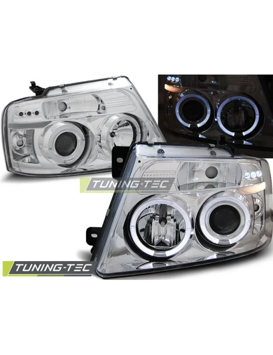 Phares chromés pour Ford F150 MK11 (2004 - 2008)
