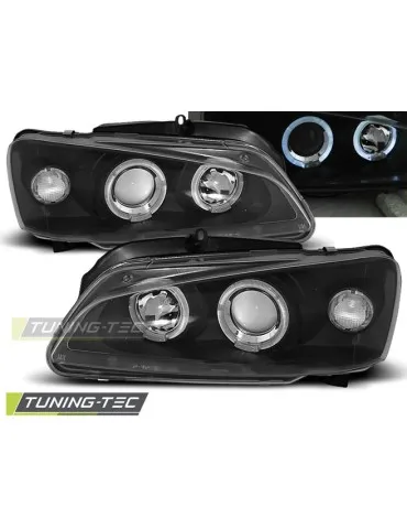 Phares noirs pour PEUGEOT 106 08.96-03