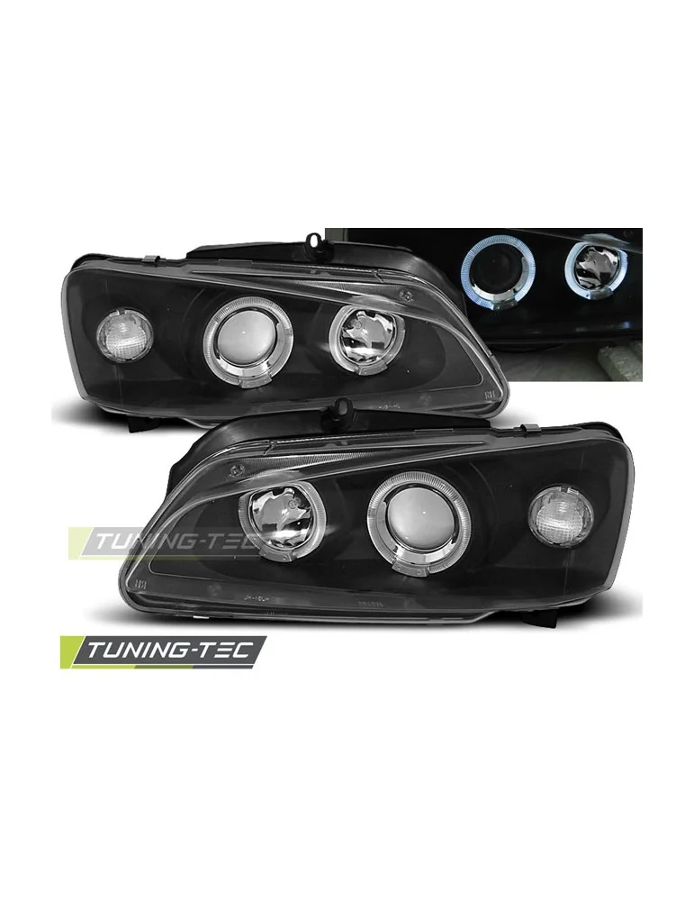 Phares noirs pour PEUGEOT 106 08.96-03