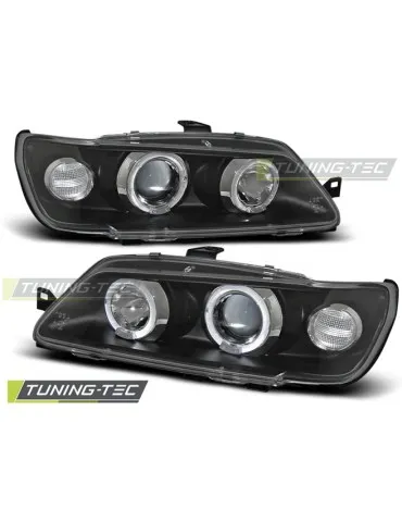 Phares noirs pour PEUGEOT 306 02.93-04.97