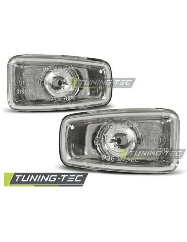 Répétiteurs latéraux chromés pour PEUGEOT 306 05.97-03.01
