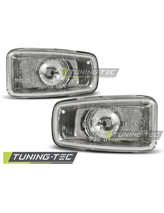 Répétiteurs latéraux chromés pour Peugeot 306 (1997 - 2001)