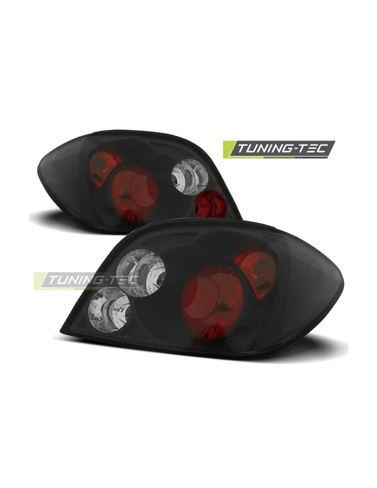 Bloc optique noir pour PEUGEOT 307 04.01-07