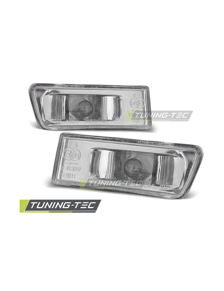 Répétiteurs latéraux chromés pour PEUGEOT 406 09.95-04.99