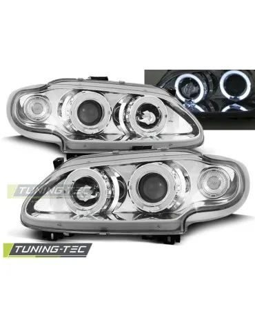 Phares chromés pour RENAULT MEGANE SCENIC 96-99