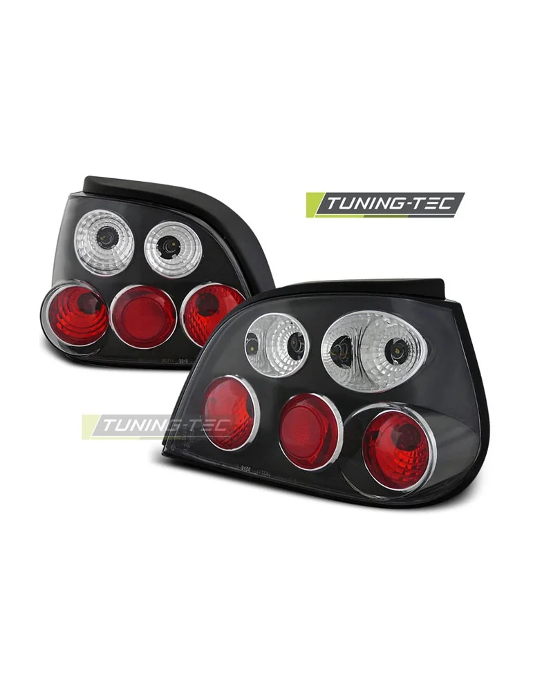Bloc optique noir pour RENAULT MEGANE 03.99-10.02 5 portes