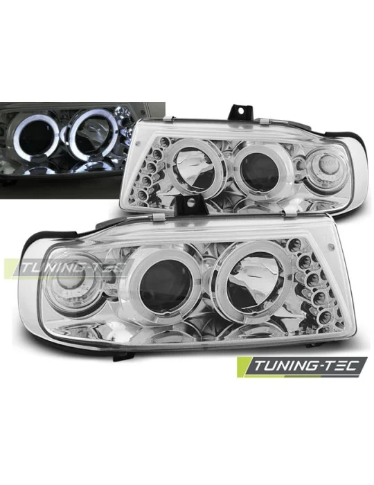 Phares chromés pour Seat Ibiza Cordoba Polo Variant Berline (1993 - 1999)