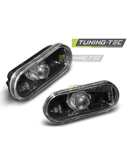 Répétiteurs latéraux à LED noirs pour VW Golf 4 Bora dès 1995 Golf 3 dès 1995 Ibiza 1995 - 1999 Toledo